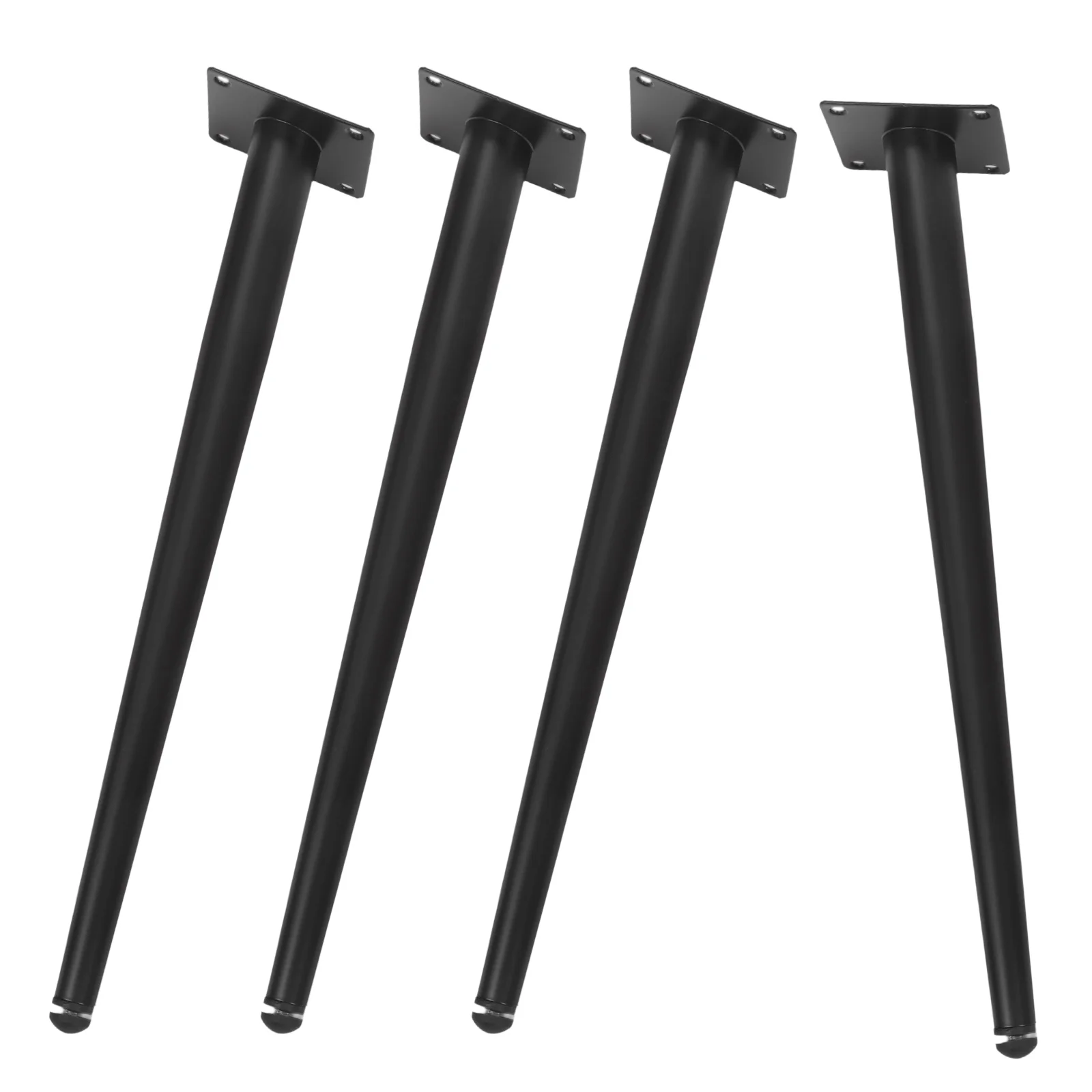 4Pcs Metal Table Legs Heavy Duty Furniture Support Sturdy Base for Desk Dining Table Cabinet Modern Design Desk Legs