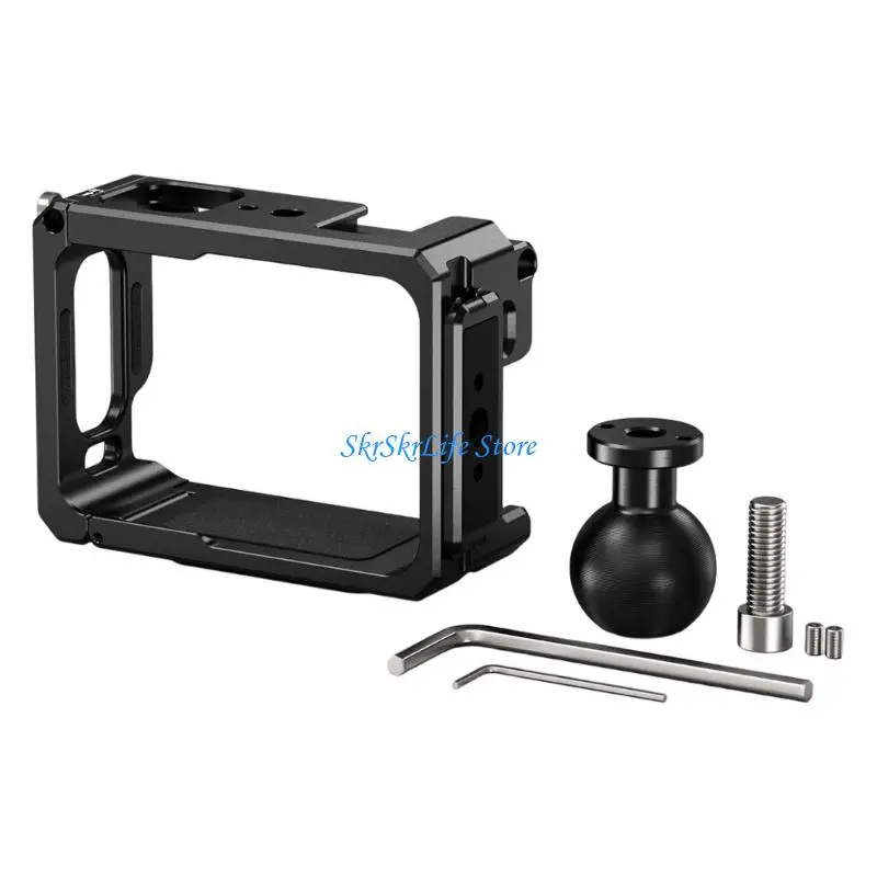 

E65E Shockproof Camera Cage with 360 Degree Rotation and Builts in Silicone Damping Pad