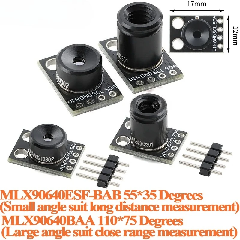 MLX90640ESF Thermal Imager Sensor Module Non-Contact Infrared Array 1/5Pcs