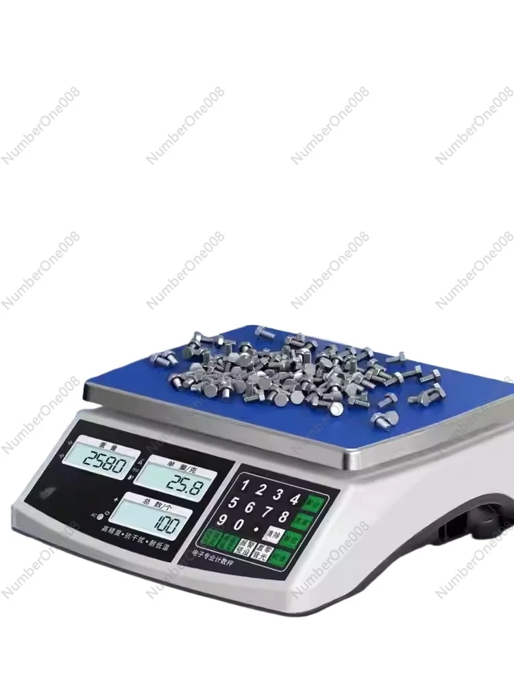 

Высокоточные электронные весы 30 кг, коммерческие промышленные цифровые весы с ЖК-дисплеем