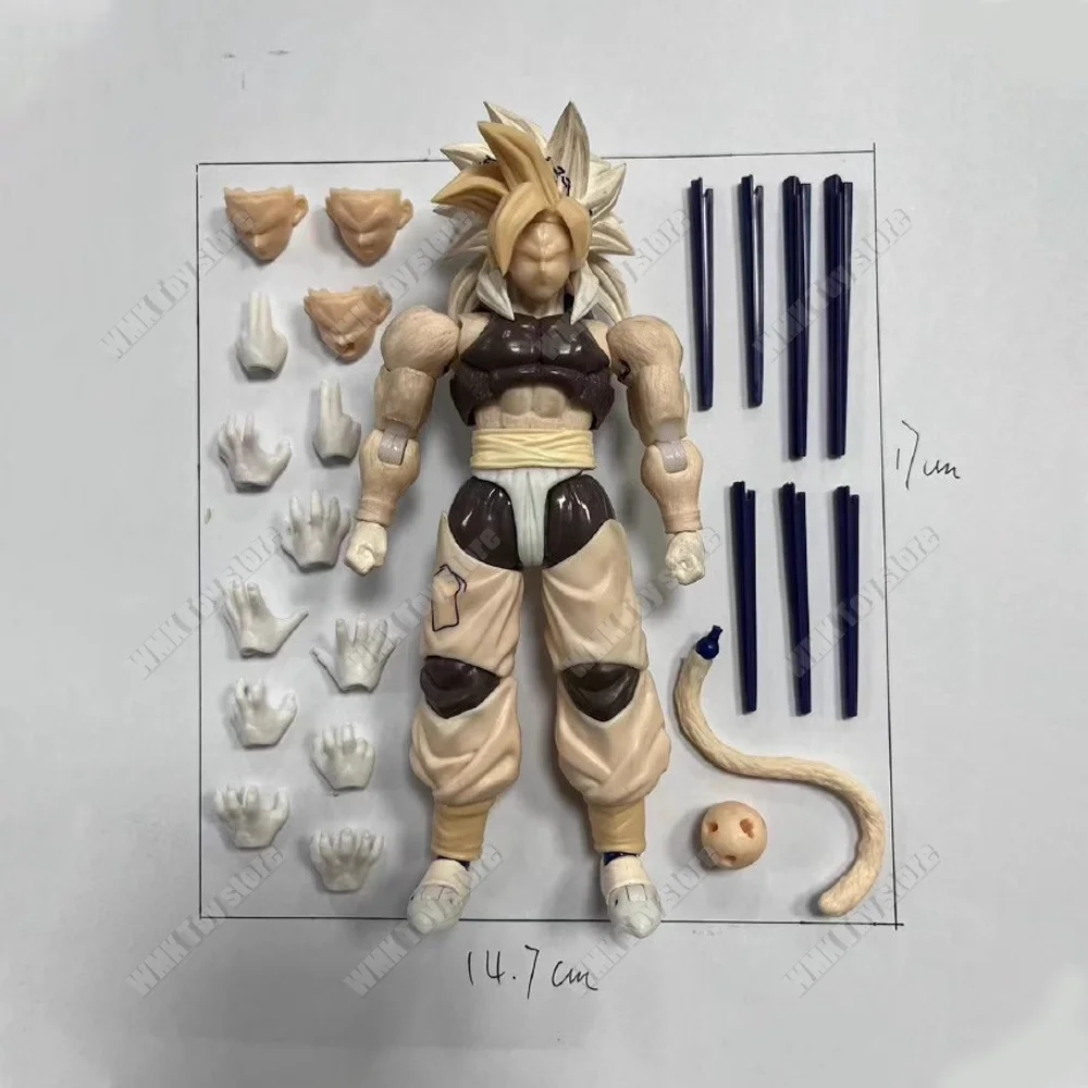 Pre-order Dragon Ball Demoniacal Fit SHF Super Saiyan 4SSJ4 Son Goku Figuur Ongetemde Power Anime Actiefiguren model Speelgoed