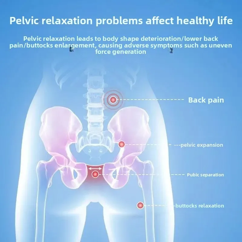 Men Women Post‑Surgery Pelvic Stabilizer Belt  Pulley‑Controlled Fixation Band  Waist‑Back Compression Support Brace