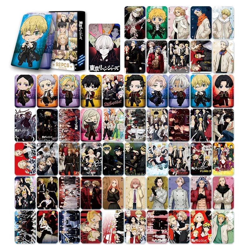 Tokyo Revenge Double-sided HD Color Print Photo Card Animation Peripheral Collection Card Stickers