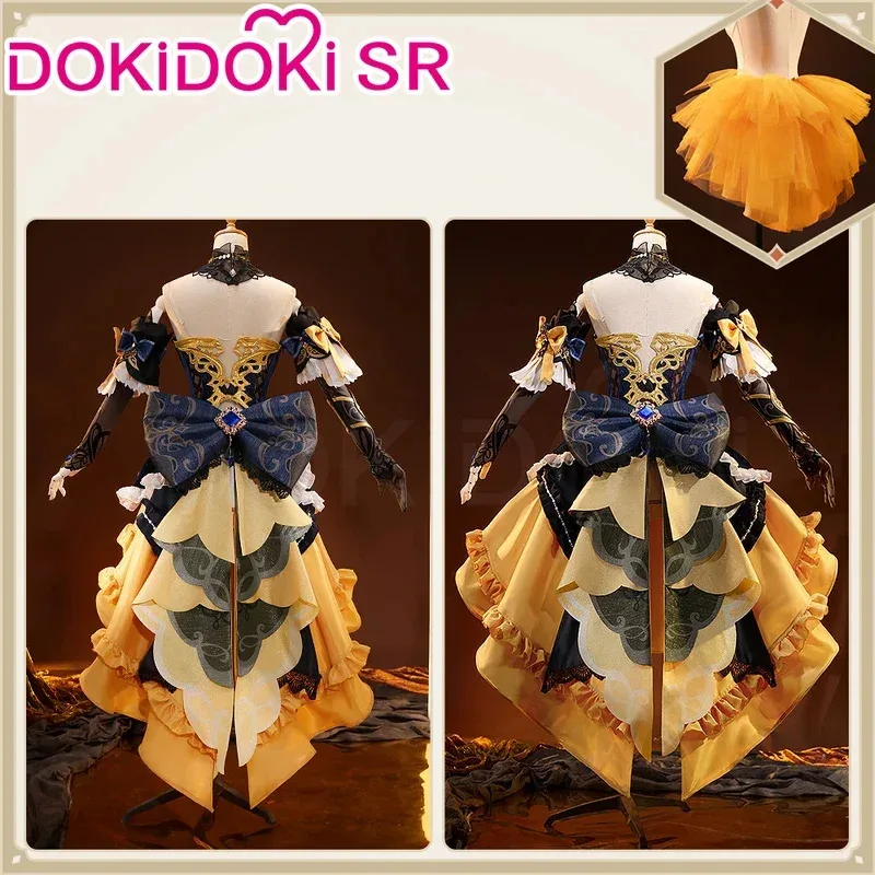 XT8IN STOCK Game Genshin Impact DokiDoki-SR Women Costume Fontaine Navia Cosplay Props Umbrel@XT6！
