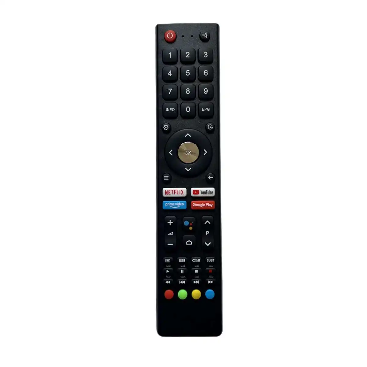 New TV Remote Control Fit For Synix 43A1S 32A1S&Saba SA43K67A9 65F1S 55A1S 50A1S 75F1S 55F1S Android TV LCD LED HDTV