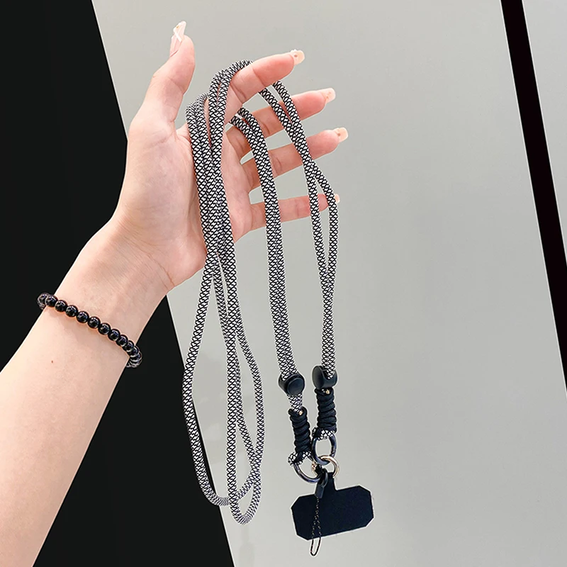 Universal Mobile Phone Strap Lanyard Dedicated Adjustable Lanyard Key Hanging Buckle Multifunctional Colorful Phone Case Gasket