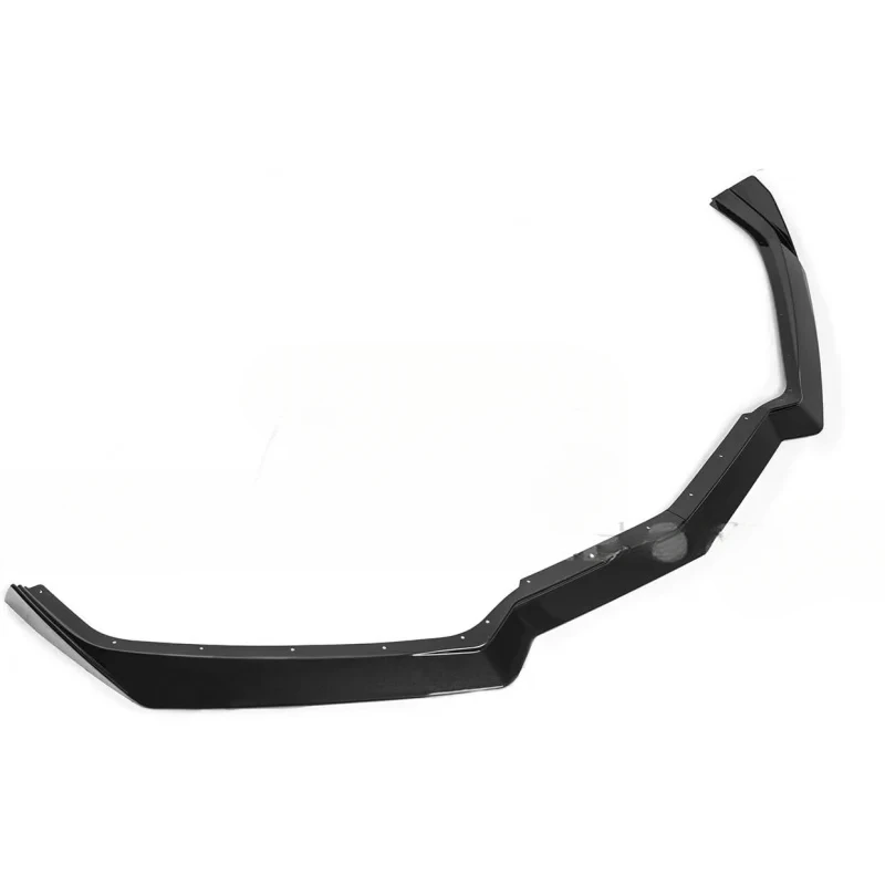 Adecuado para reemplazo para modelos Chevrolet Corvette C8 2020, divisor de labio de parachoques delantero estilo 5VM y faldones laterales basculantes