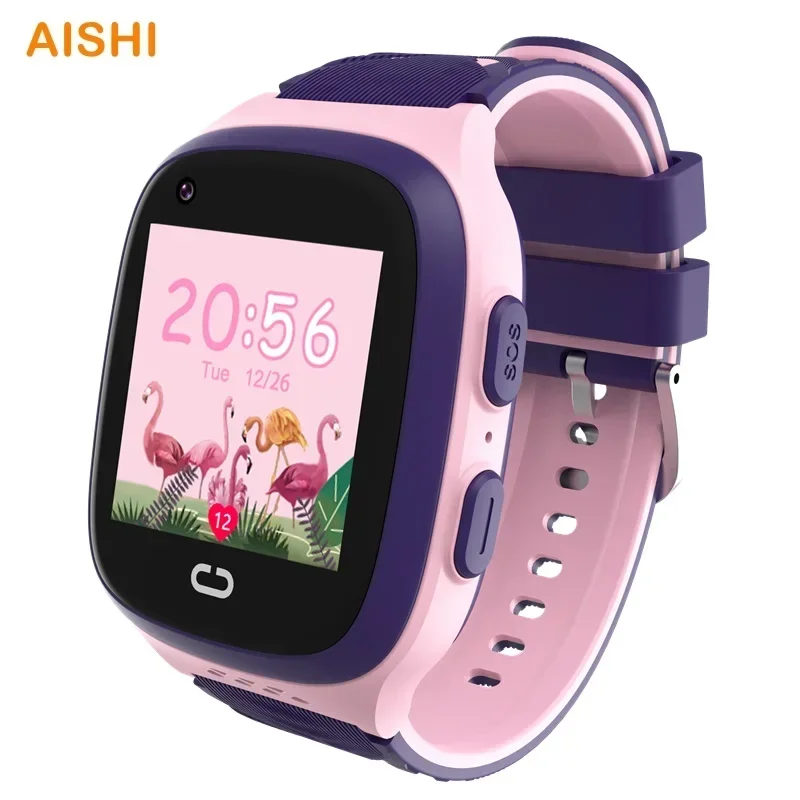 

smvp Video Call 4G Kids Smart Watch Waterproof WiFi GPS Camera Phone Child Baby Interesting Games Smartwatch Monitor Clock Gifts