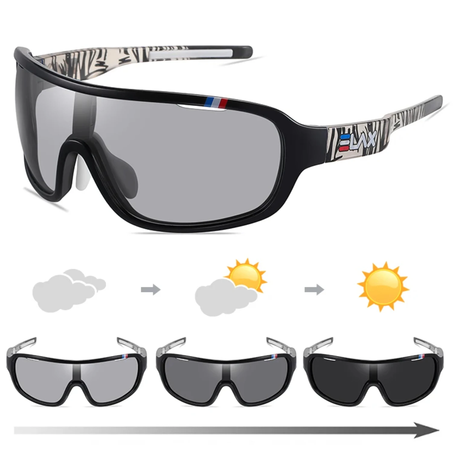 Polarisierte Photochrome UV400 Outdoor Rennrad Brillen MTB Sport Sonnenbrille Männer Frauen Fahrrad Fahrrad Brille