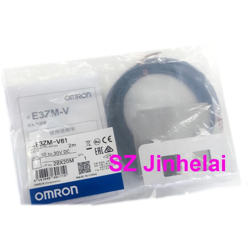Imagem -03 - Omron-interruptor Fotoelétrico E3zm-v61 Sensor de Cor Olho Mágico Original Autêntico 2m