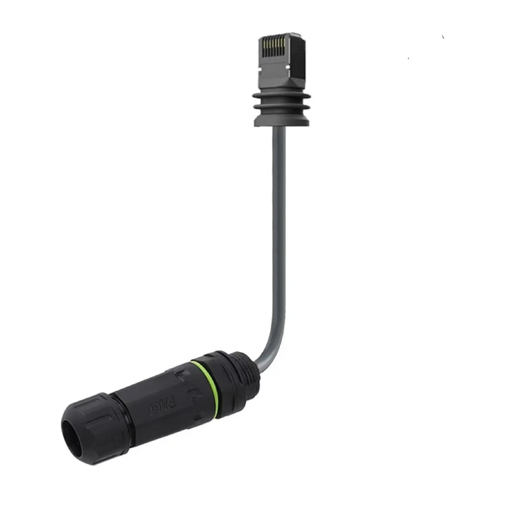 

Ethernet-адаптер Starlink 50/100 см Gen 3/Mini, мини-удлинитель кабеля Starlink к соединителю RJ45 IP68, водонепроницаемый для блюда и маршрута