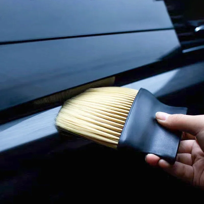 

Car Air Conditioner Vent Slit Paint Cleaner Spot Rust Tar Spot Remover Brush Dusting Blinds Keyboard Cleaning Brush Car Wash