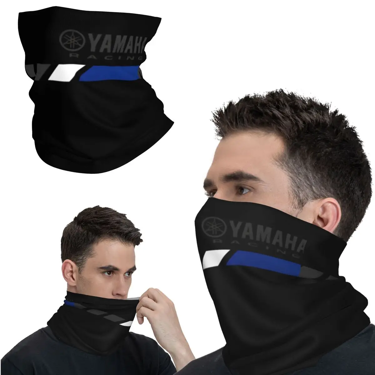 Polinete de pescoço lavável unissex para adultos, ótima motocicleta S-Yamaha Bandana, lenço de motocross, lenço de caminhada