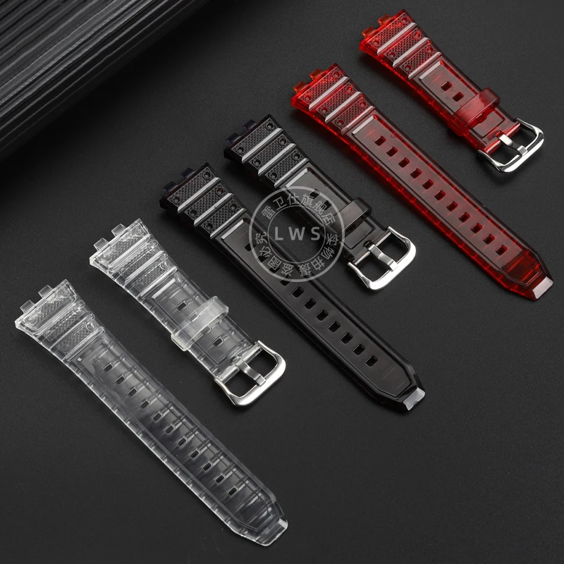 For CASIO 3459 GMW B5000 watch case bezel G-SHOCK GMW-B5000 Mod kit soft resin silicone set strap replace Wrist strap bracelet