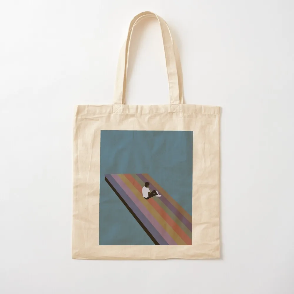 

The Melodic Blue Fan Album Cover Tote Bag large size bags supermarket folding bag Canvas Tote Bag