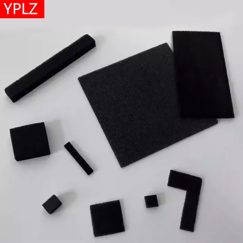 Foam porous reticulated glass carbon RVC electrode (100ppi)