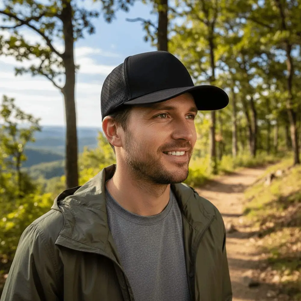 Creative Gift Quick Drying Baseball Cap Lightweight Breathable Sports Hat Polyester Water-Resistant Visor Cap