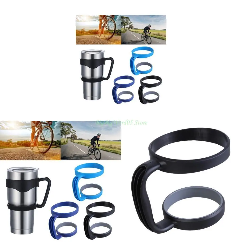 

24TE Practical Handle Tumblers Holders For 30oz Tumblers Ergonomic 30oz Cup Handle For Insulated Tumblers And Coffee Mugs