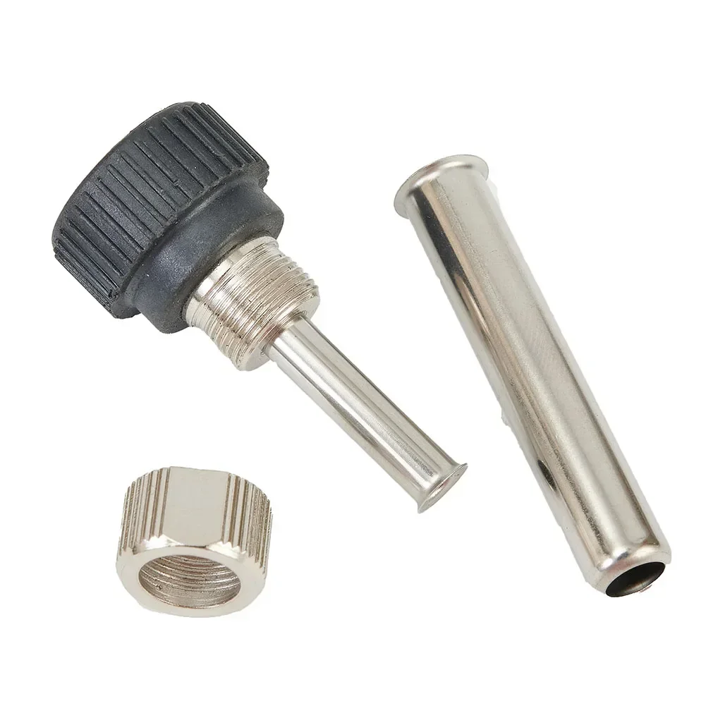 1set Soldering Station Iron Handle Accessories Socket Nut Electric Wood Head For 936 Iron Head Cannula Iron Tip