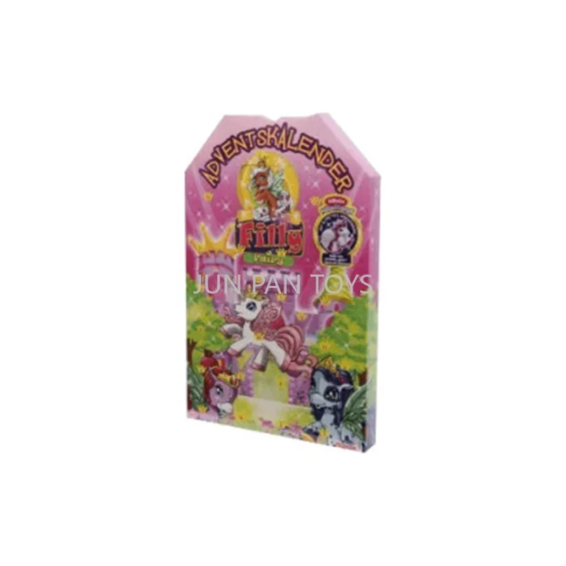 Filly Fairy Adventskalender Surprise Action Figure da collezione con accessori Film classici Simpatici giocattoli mistici Regalo di Natale