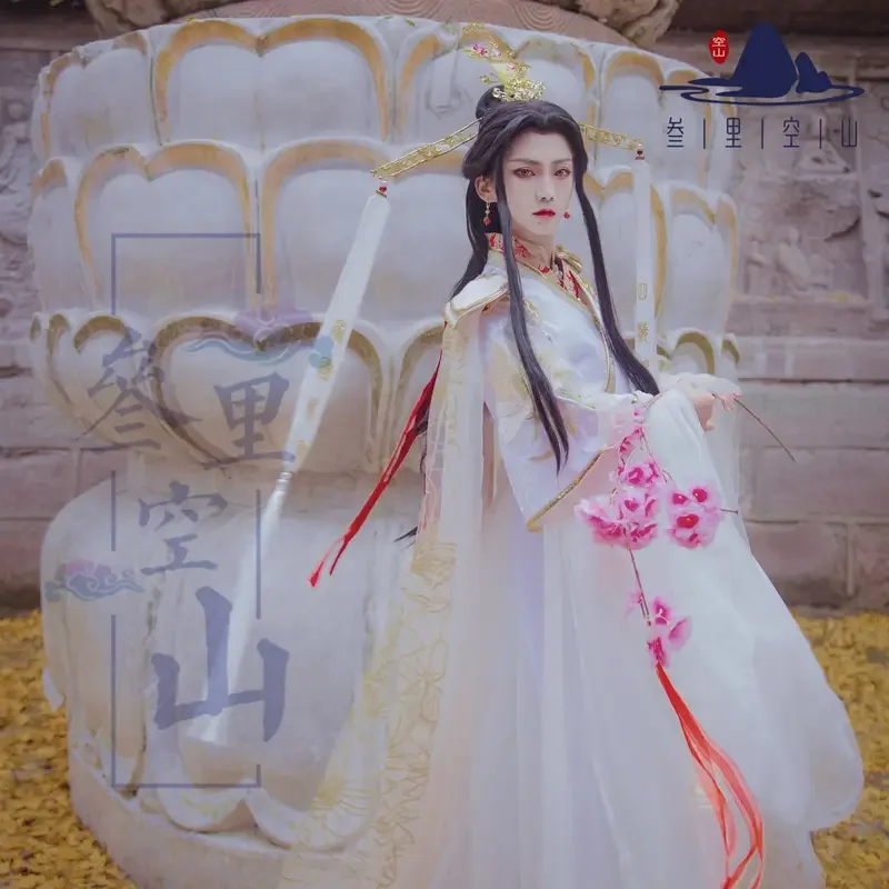 

Корона Heaven Official's Blessing Prince Yueshen Xie Lian, карнавальный костюм, свадебное платье, мужская и женская ханьская китайская одежда, парик