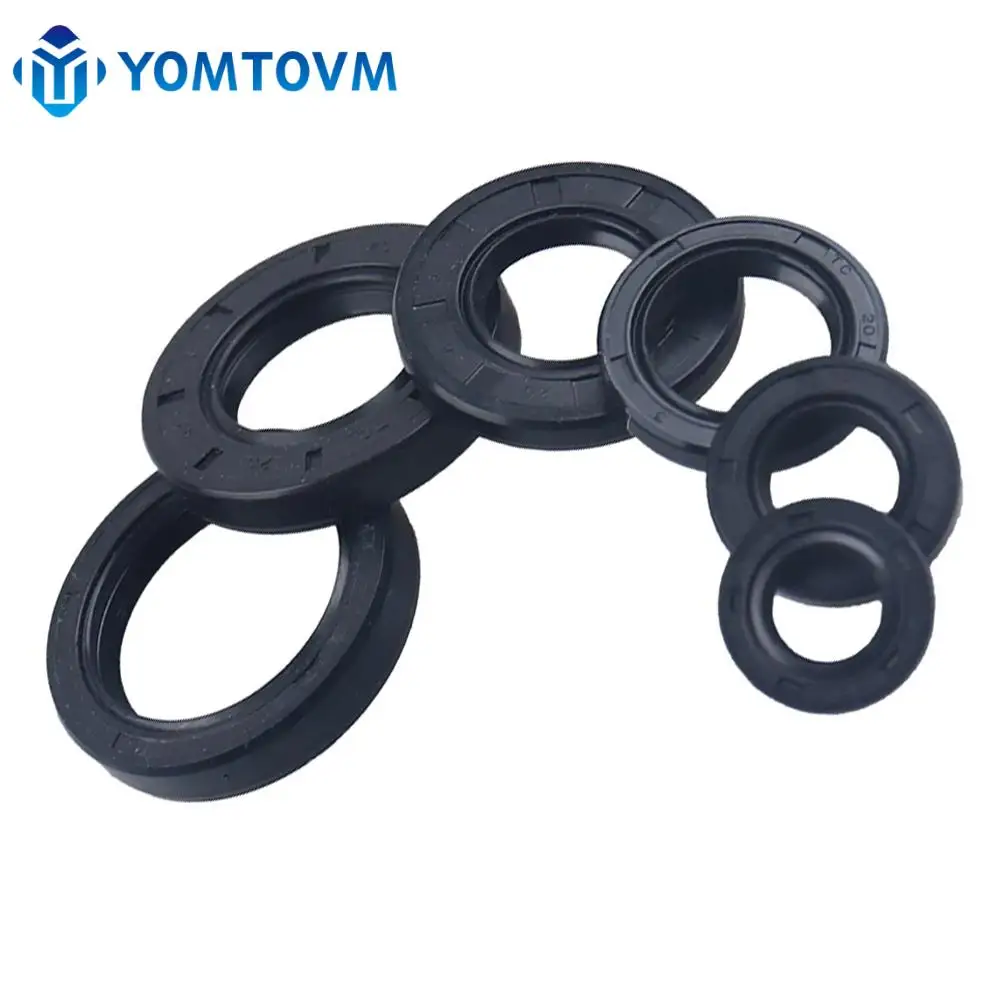 6Pcs Motorcycle Front Fork Oil Seal & Dust Seal For Yamaha YFS200 Blaster/YFS200SE Blaster Special Edition