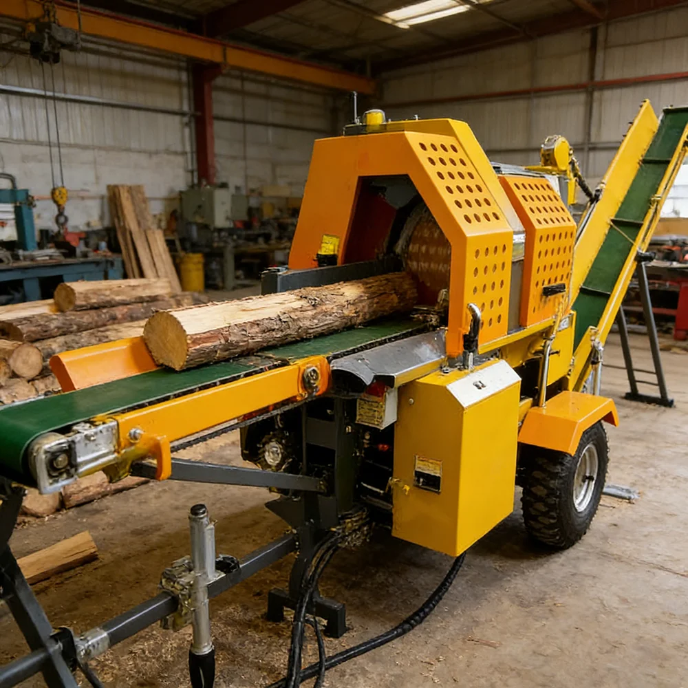 Hochleistungs-2-Wege-Holzspalt – Heavy Equipment Processor Bewertung und Preis