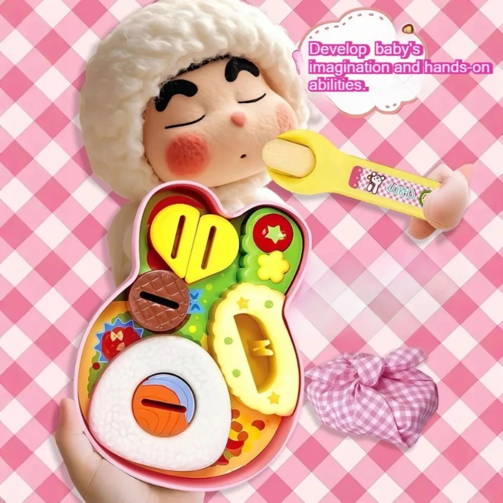 Jouet d'alimentation pour pouding, petit ours, plateau alimentaire Bento, maison de crème glacée, jeu de rôle, éducation précoce pour enfants, nouvelle collection