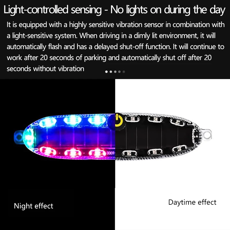 أضواء وامضة تحذيرية تعمل بالطاقة الشمسية، أضواء الطائرات، المصابيح الخلفية، المصد الخلفي للسيارة، المضادة للتصادم الخلفي، إنذار الرحلات البحرية