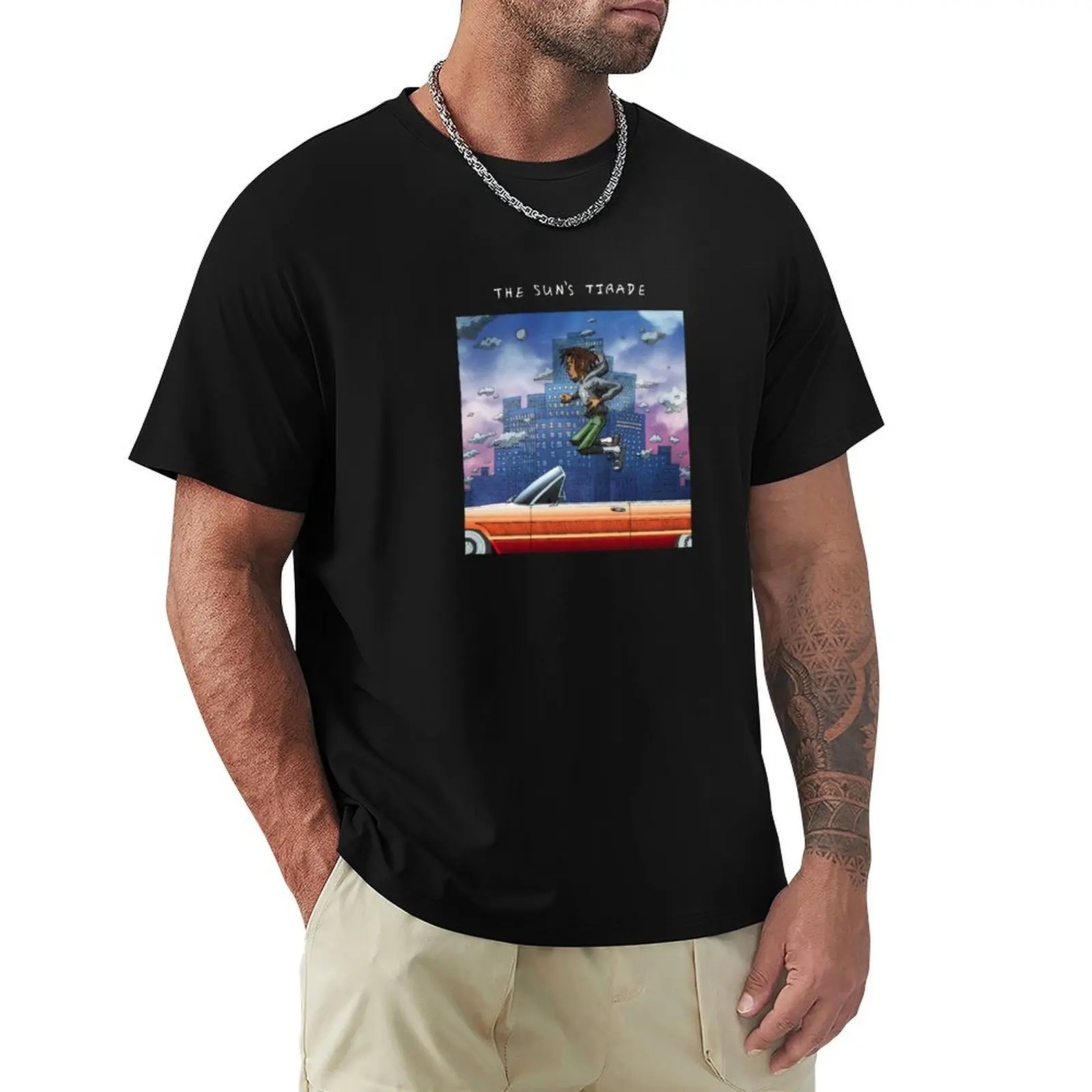 

The Sun's Tirade-Isaiah Rashad T-Shirt Aesthetic clothing basketball graphic tees man t shirt mens white t shirts