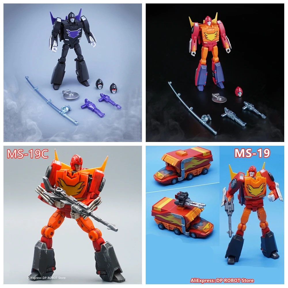 MFT MechanicToy MS-21 MS-21A MS-21B MS-19 MS-19C MS-19E MS-19D Black Hot Rod Flame Walker Generation Warriors Pocket War