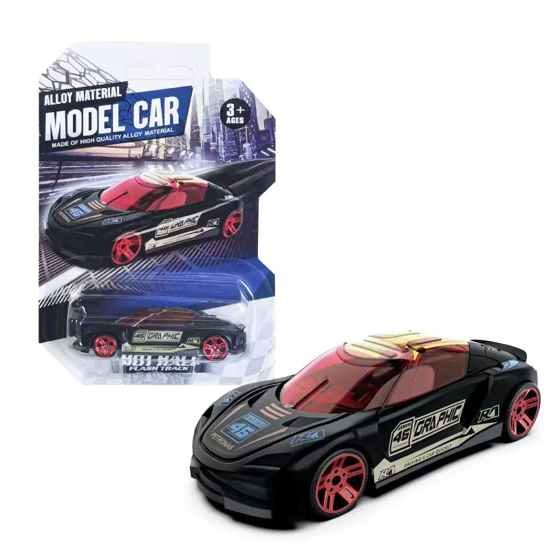 Alloy Color-changing Small Sports Car Toy Model Children\'s Mini Alloy Car Set Toy Racing Cars Gift Wholesale