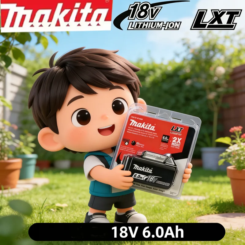 

Makita Battery BL1860 Rechargeable Battery 18V 6.0Ah Lithium Ion for Makita 18v Battery 6Ah BL1850 BL1880 BL1860B LXT400