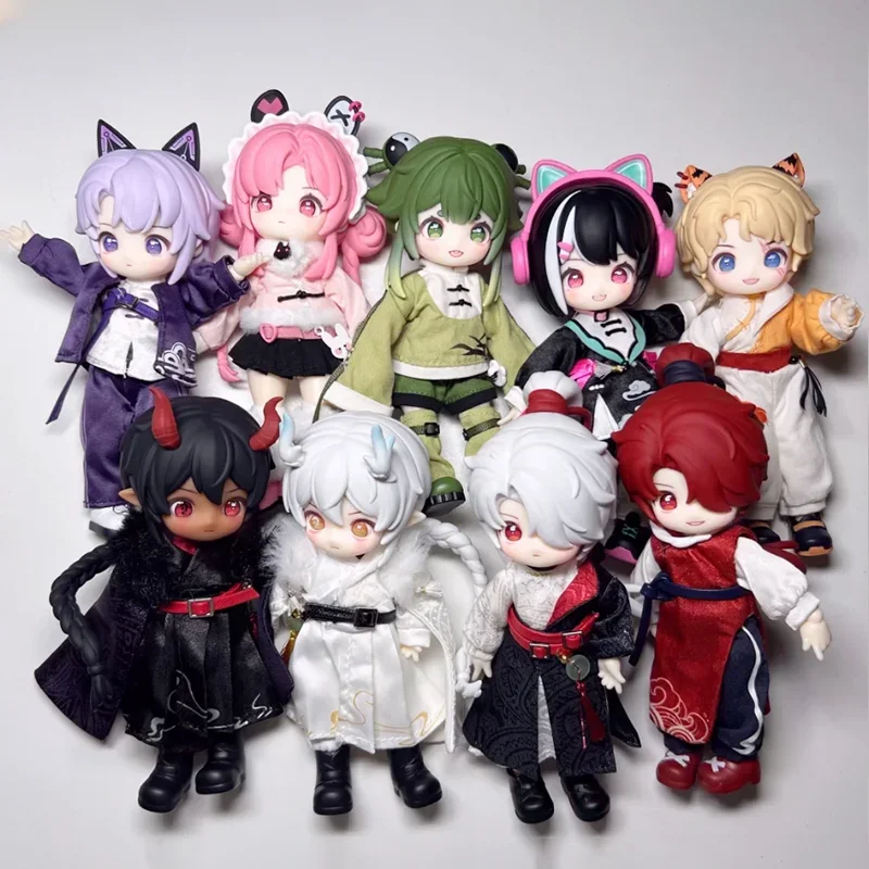 Nagi Beast third generation study tour season series Blind box bjd ob12 points Action Figure Table top decoration mystery gifts