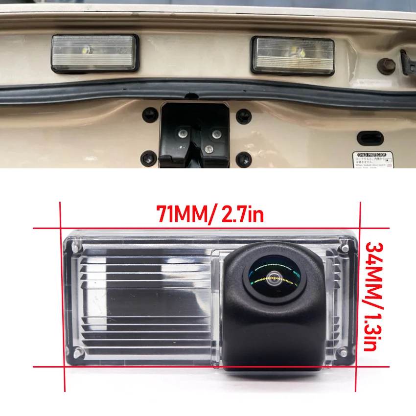Reversing Camera For Toyota Land Cruiser LC 100 1998 1999 2000 2001 2002 2003 2004 2005 2006 2007 Night Vision  Rear View Camera