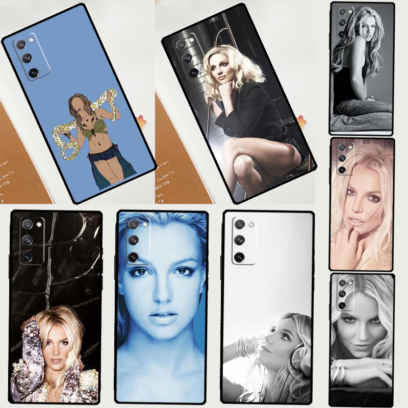 Britney Spears Phone Case For Samsung Galaxy S25 S24 S23 S22 S21 Ultra S9 S10 Plus S20 FE Funda Cover Shell