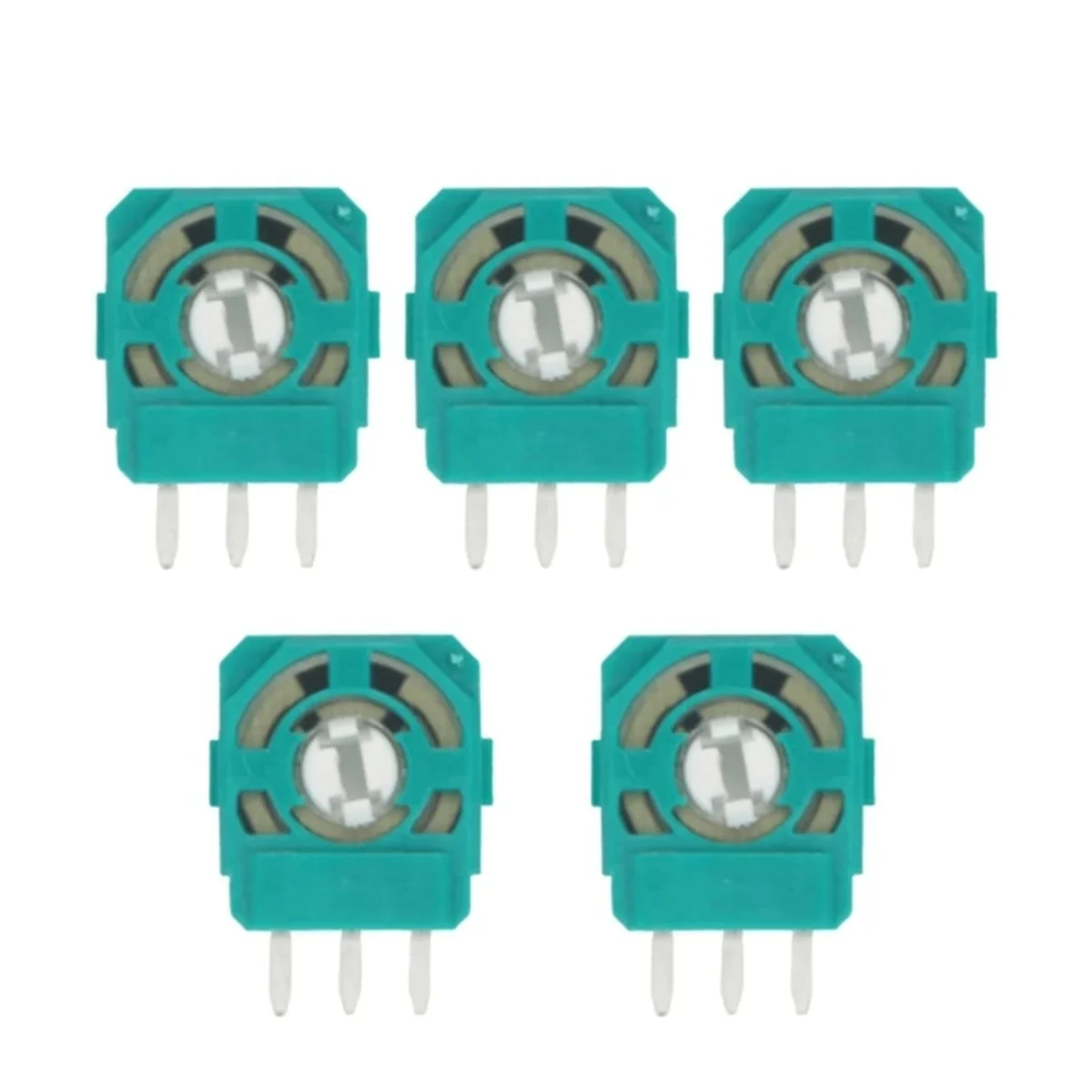 Resistor de eixo do módulo do sensor do potenciômetro do joystick analógico 3D para substituição do mini interruptor do controlador PS5 (50 peças)