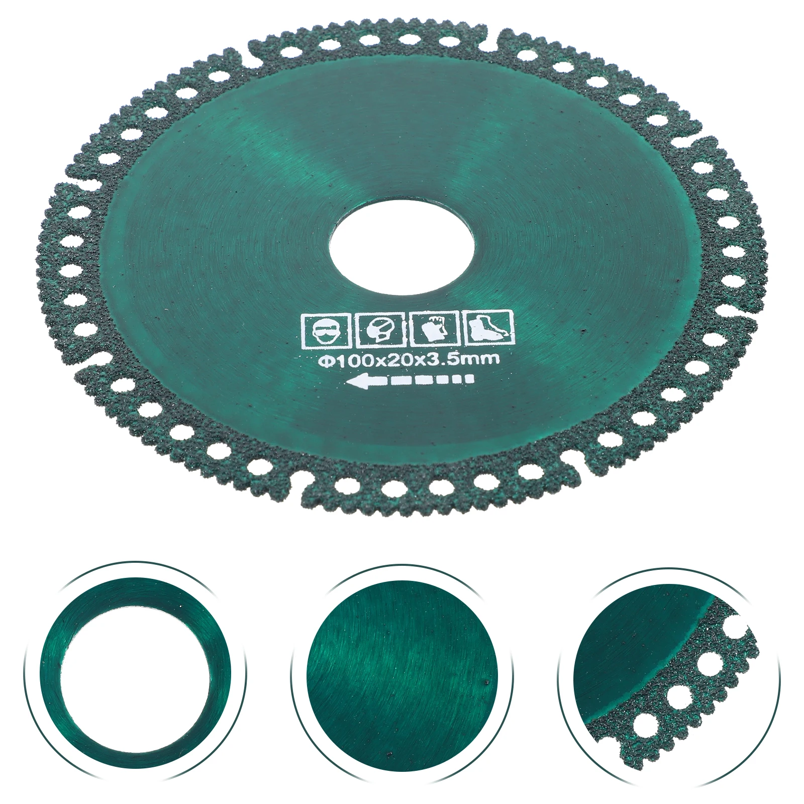 5 Pcs Cutting Blade Discs for Ceramic Metal Diamond Circular Saw Wheel Word Efficient Cutting Tool Compatible