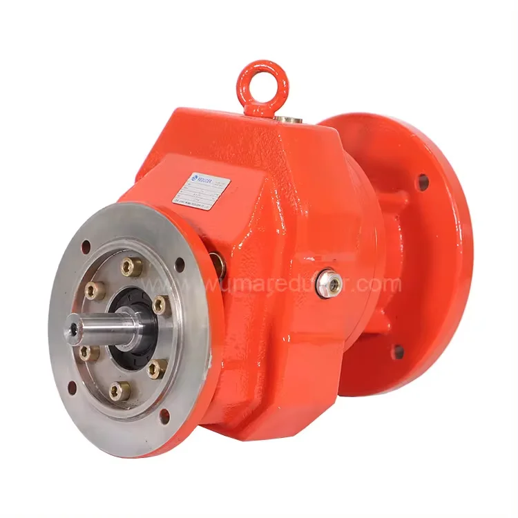 High Efficiency  WR Inline Foot/Flange Mounted Helical Motor Reducer Gearbox Iron Casting Housing ISO9001:2000 Certified ODM