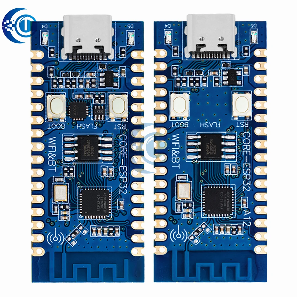 Scheda di sviluppo ESP32-Scheda NORE LCD ESP32 C3! Antenna 2.4G integrata, IDF a 32 pin, WiFi+ Bluetooth ideale per Arduino e Micropython