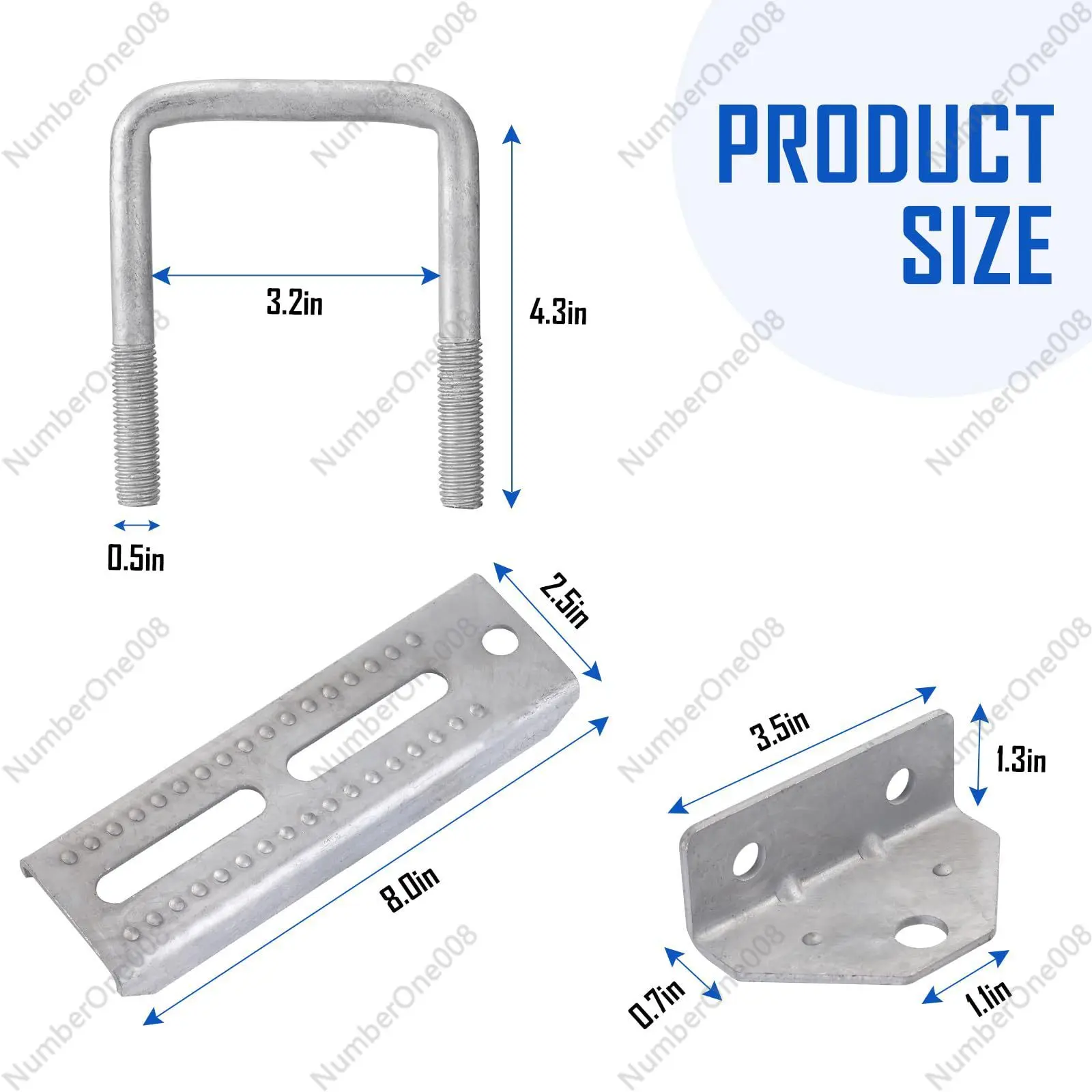 Boat Trailer Beam, Boat Trailer Double Bracket