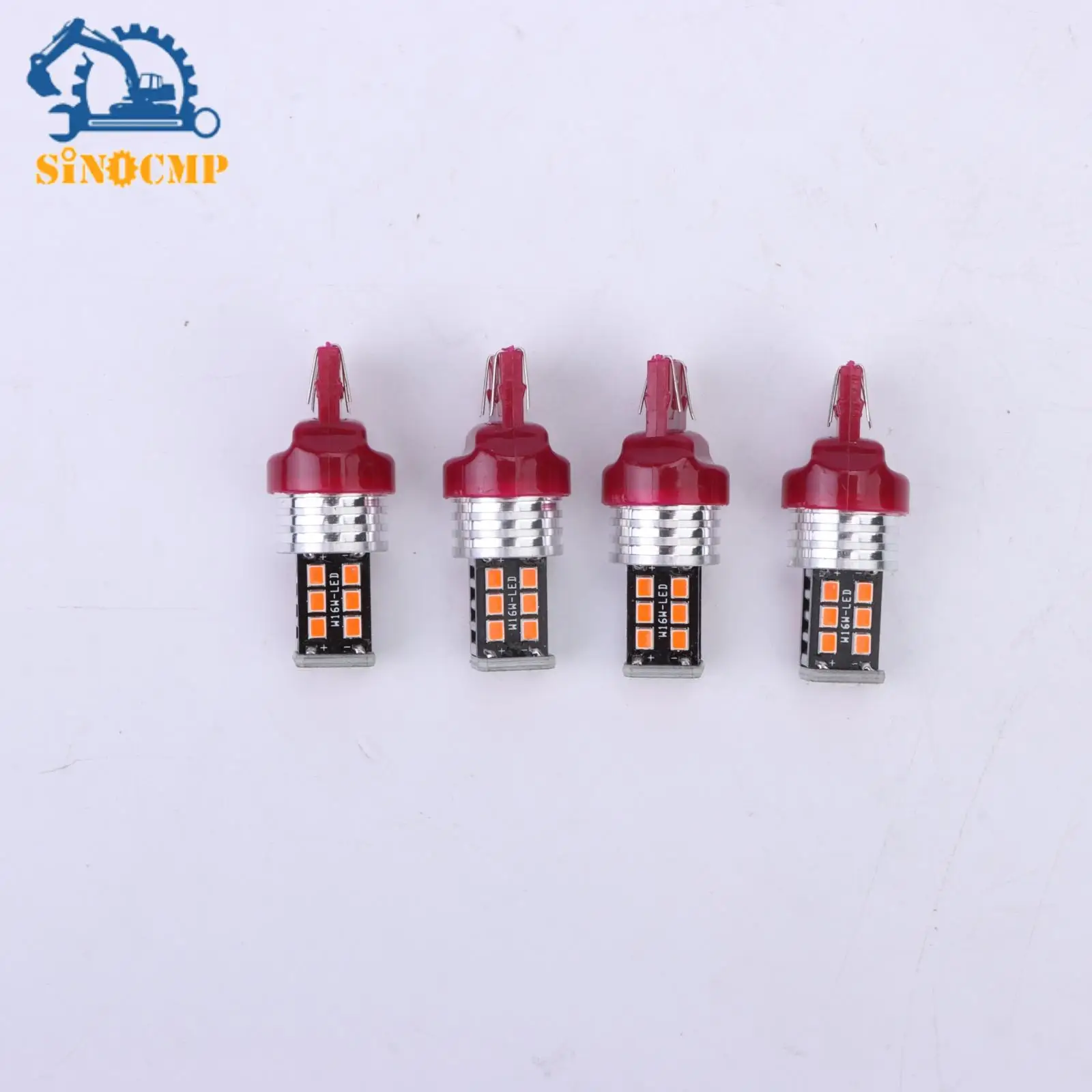 

4PCS 7443 7440 LED Red Brake Stop Tail Parking Light Bulbs Car Light Assemblies