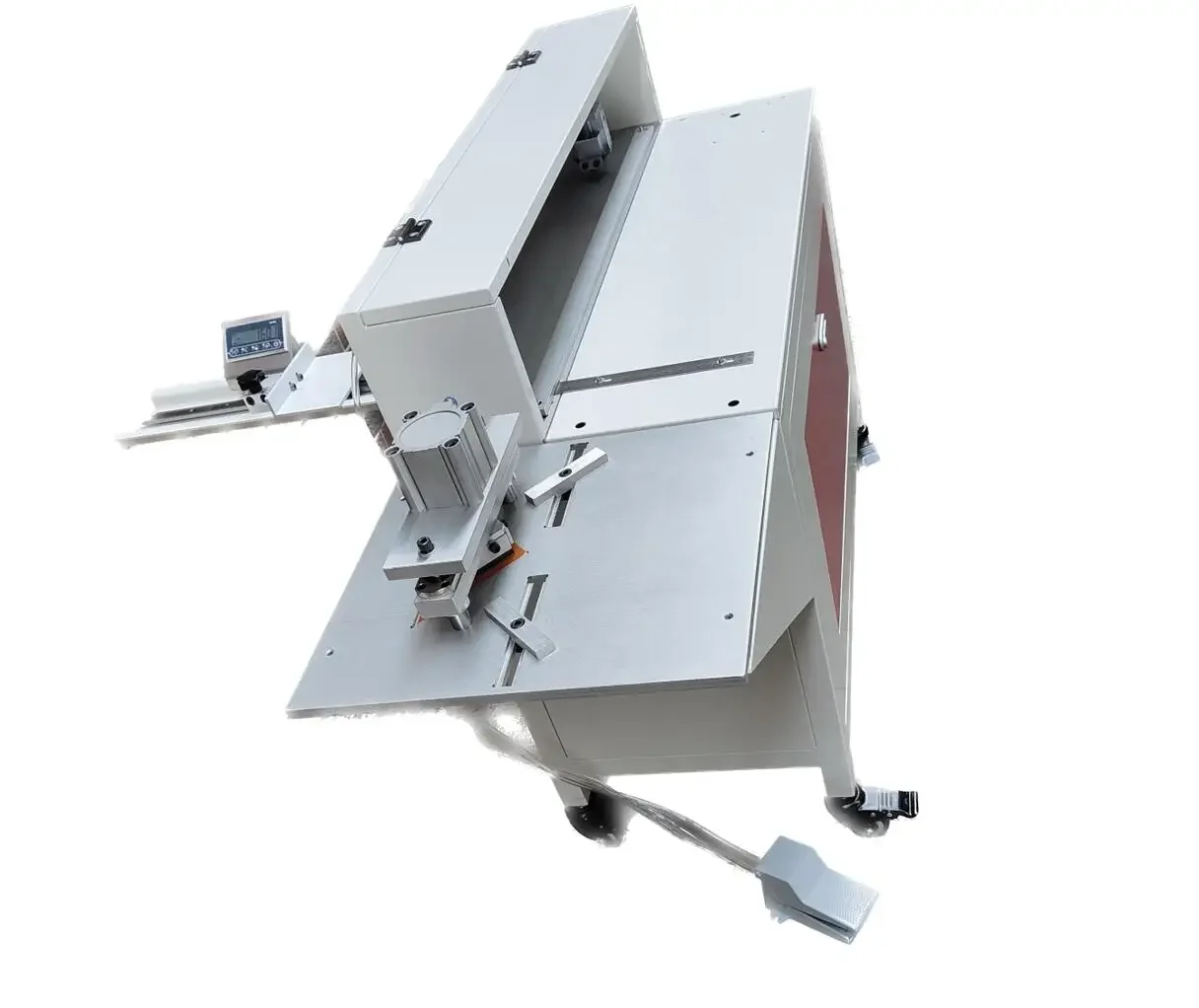 

New Style Pneumatic Electric Grey Cardboard V Grooving Cutting Machine Boards Slot Grooving Machine