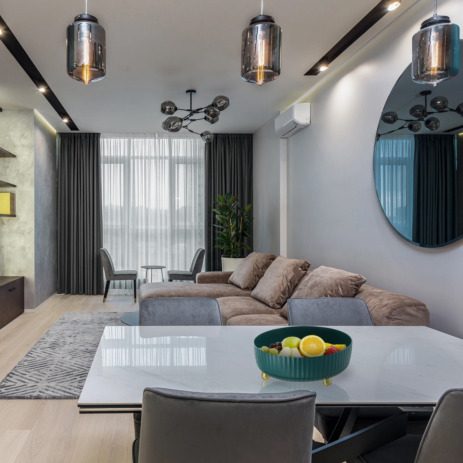 

Cosmetics Organizer Storage Box Large Capacity Compact Desktop Makeup Supply Holder Sundries Collecting Box