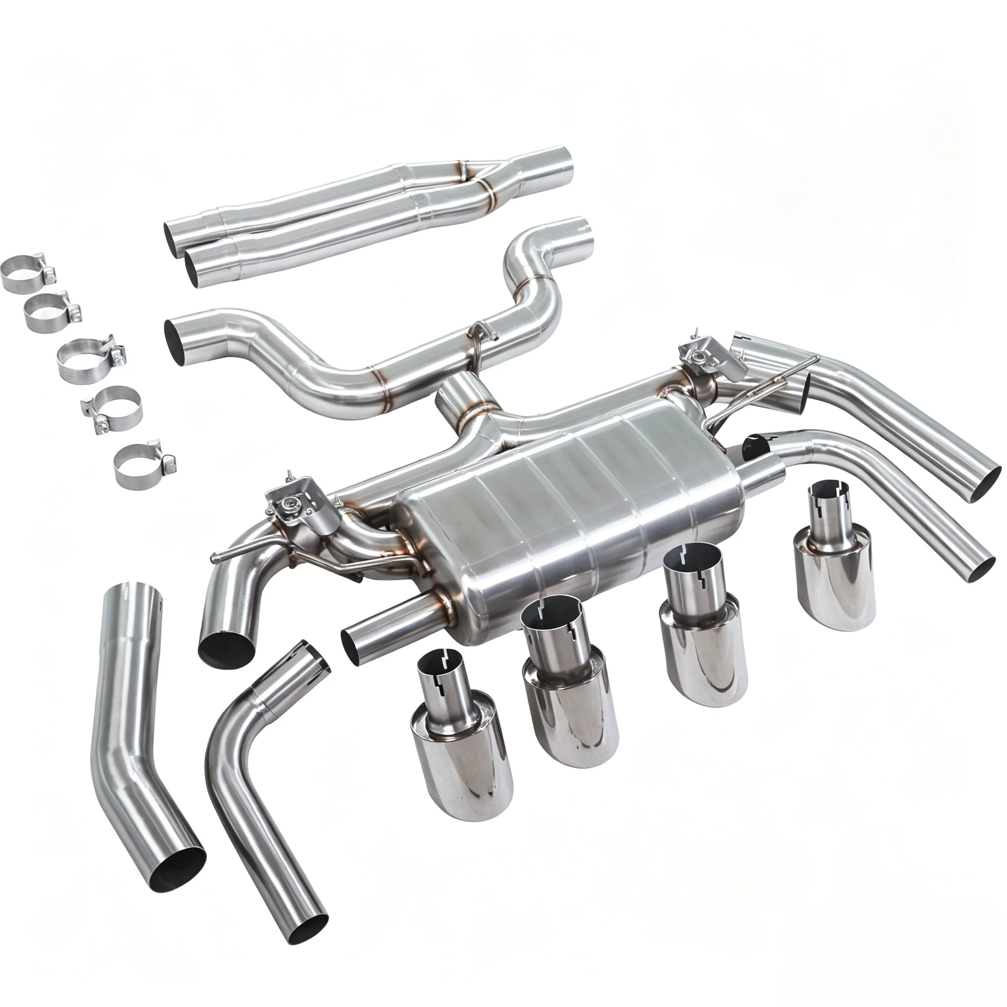 

GFC/ for 2015-2020 Audi RS3 2.5T Catback 304SUS Valvetronic high performance automotive exhaust system, original car motor