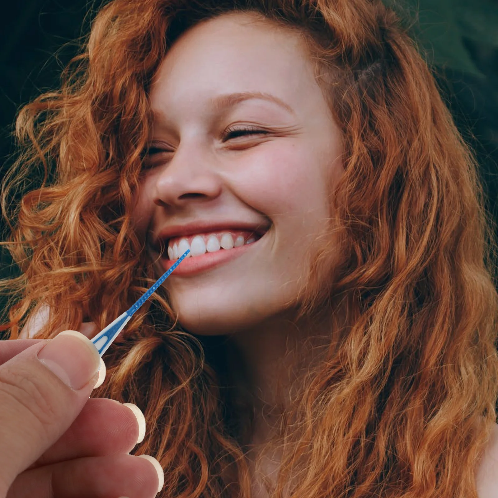 

48pcs Interdental Brush Teeth Cleaning Tools Portable Oral Care Supplies For Family Travel Work Fights Cavities Gingivitis