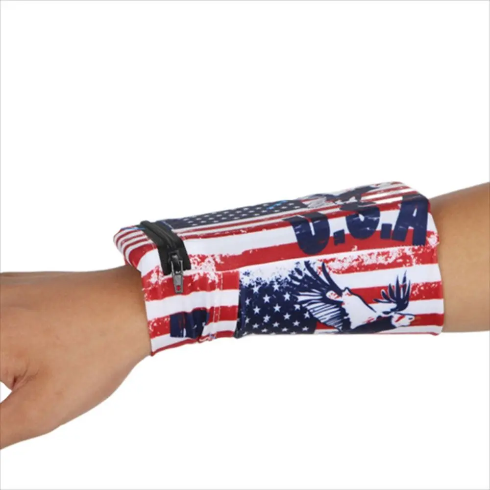 Running Hand Bag Wristband Arm Bag Mobile Phone Case Sports Wrist Bag Wrist Wallet Pouch Phone Arm Bag Wrist Support Pocket