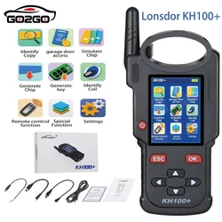 LONSDOR KH100+ Remote Key Programmer Latest Handheld Device Update Version of KH100