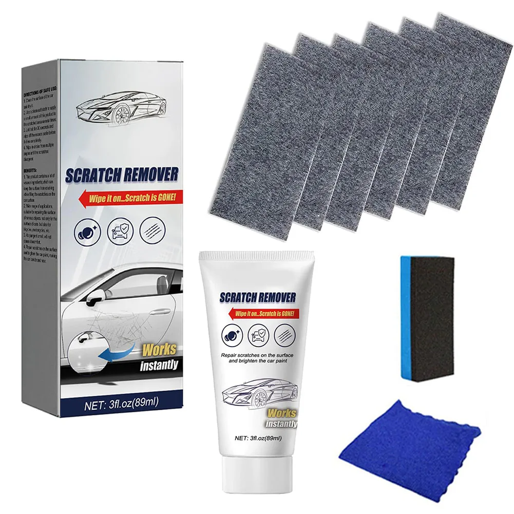 

A Set Of ABS Tools To Repair Car Scratches Repair Paste For NANO Sparkle Cloth Parts Accessories White