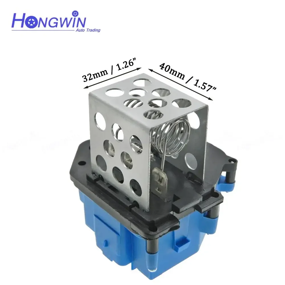 Genuine OE: 9662240180 Radiator Heater Fan Blower Motor Resistor For Peugeot 307 308 Partner 3008 5008 16V Citroen C4